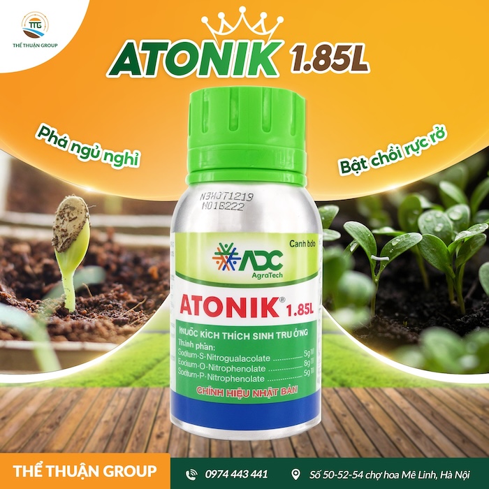 Cách sử dụng phân bón lá atonik