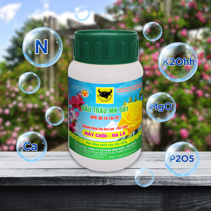 Cách sử dụng phân bón lá đầu trâu 501