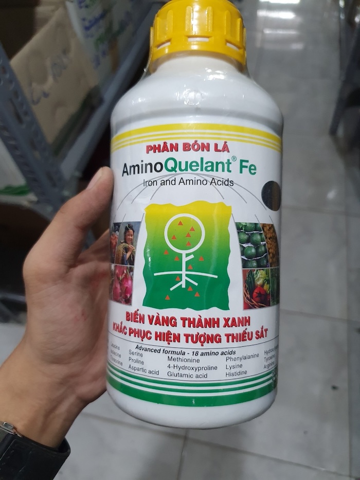 Phân bón lá amino quelant fe Phân bón lá amino quelant fe