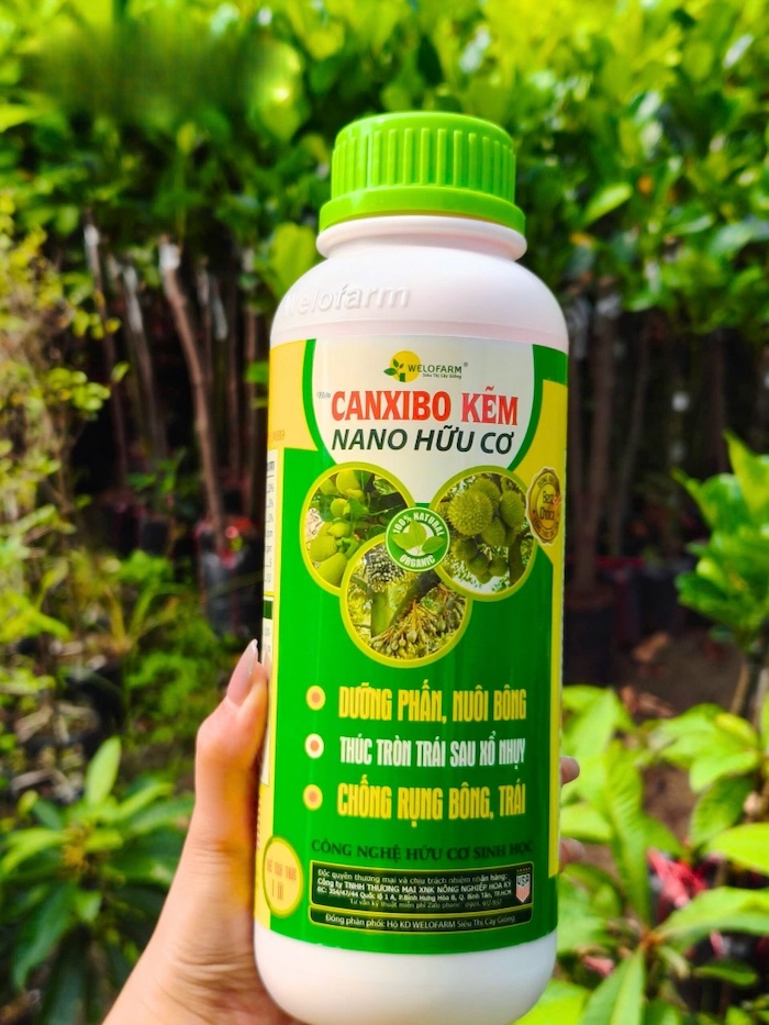 Phân bón lá canxi bo kẽm