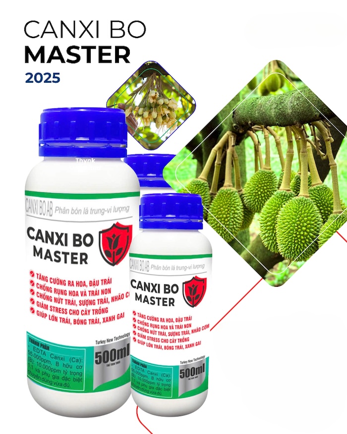 Phân bón lá canxi bo master