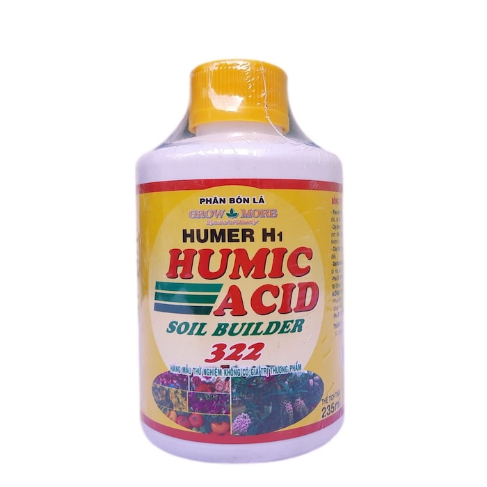 Phân bón lá humic 322 Phân bón lá humic 322