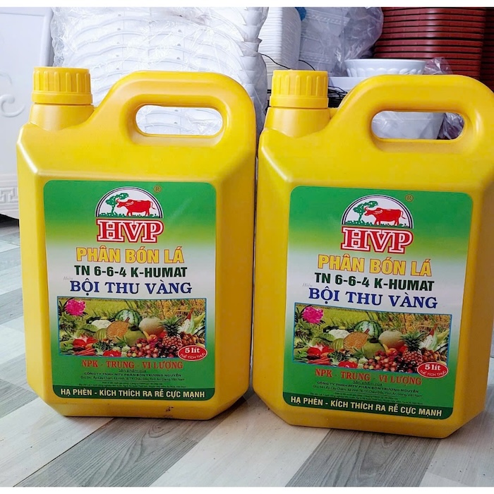 Phân bón lá hvp tn 6 6 4 k humat