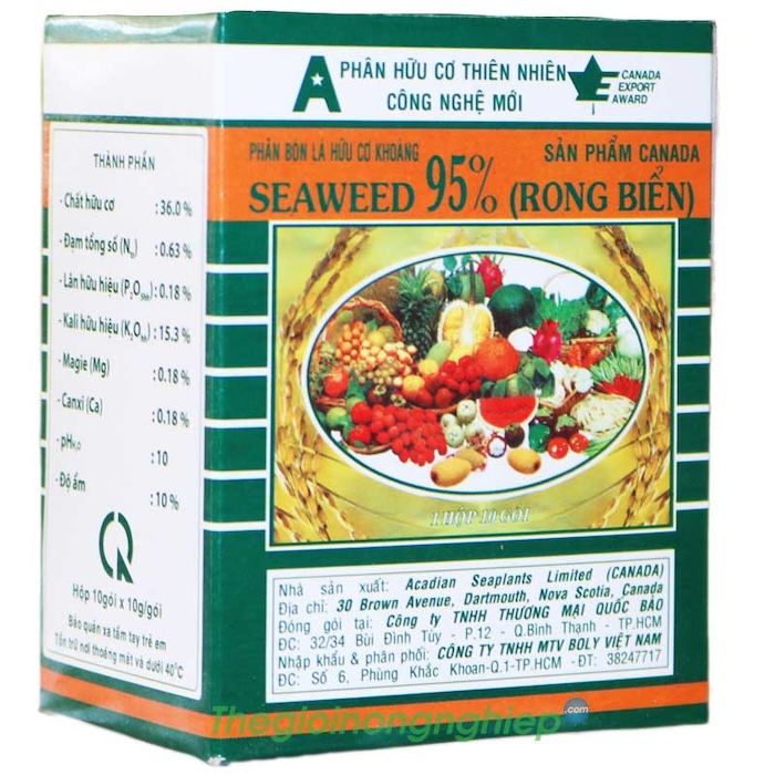 Phân bón lá rong biển Phân bón lá rong biển