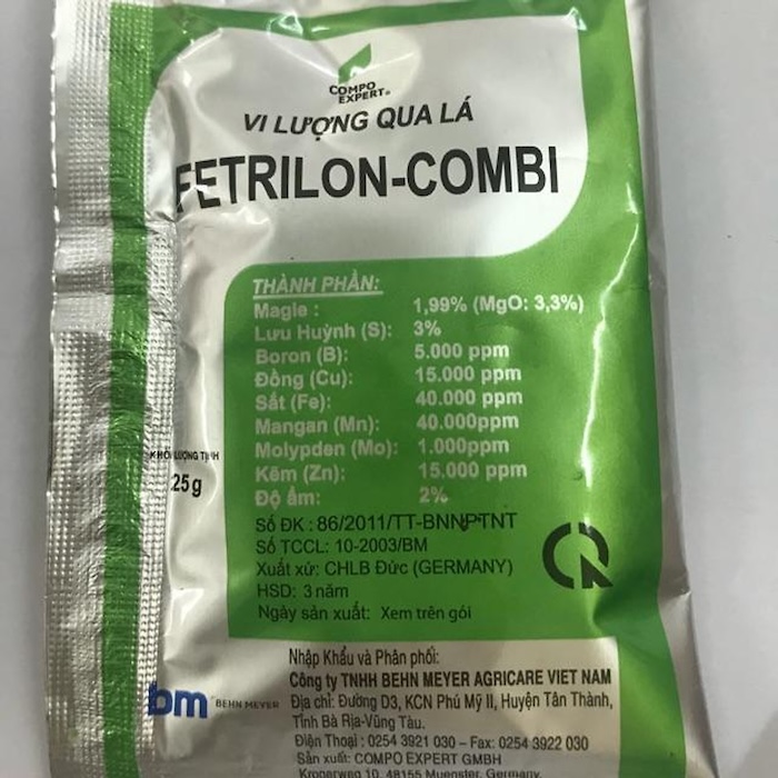 Phân bón lá vi lượng combi Phân bón lá vi lượng combi