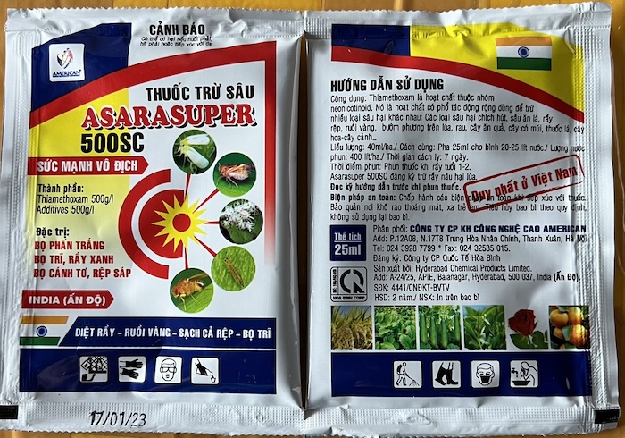 Thuốc trừ sâu asarasuper