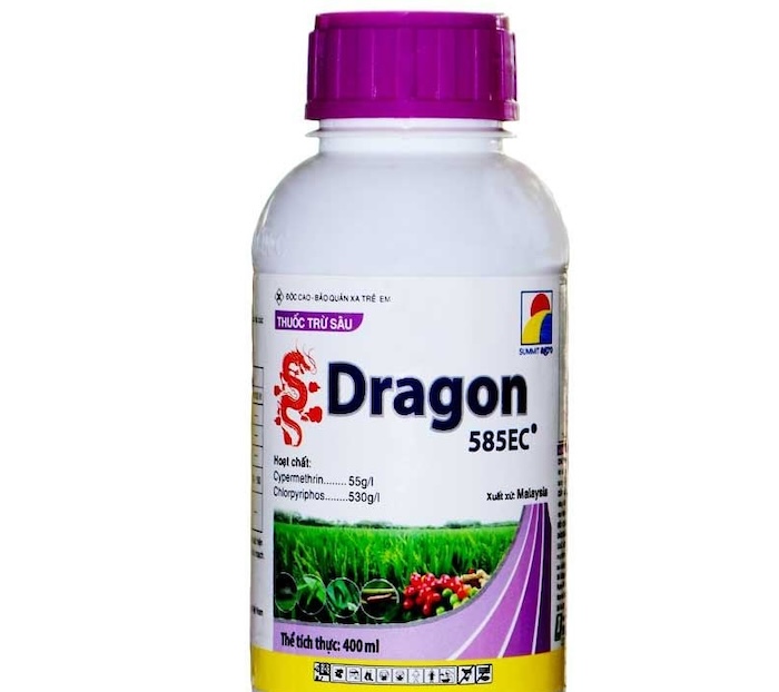 Thuốc trừ sâu dragon 585ec Thuốc trừ sâu dragon 585ec