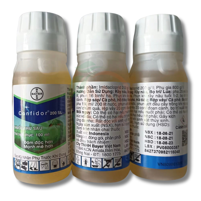 Cách sử dụng thuốc trừ sâu confidor