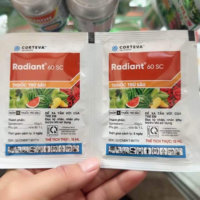 Cách sử dụng thuốc trừ sâu radiant Cách sử dụng thuốc trừ sâu radiant