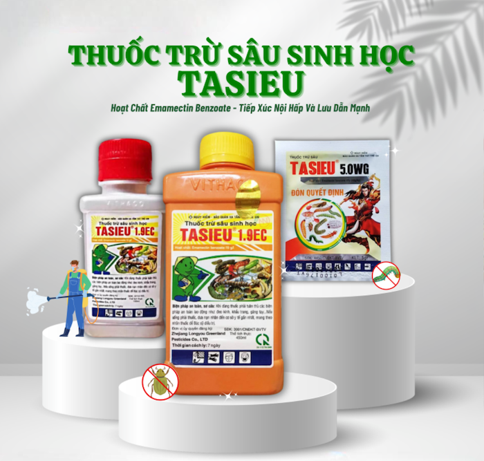 Cách sử dụng thuốc trừ sâu tasieu