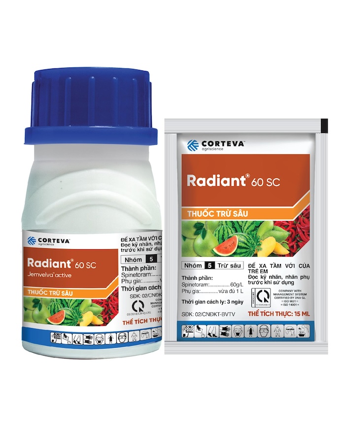 Công dụng của thuốc trừ sâu radiant Công dụng của thuốc trừ sâu radiant