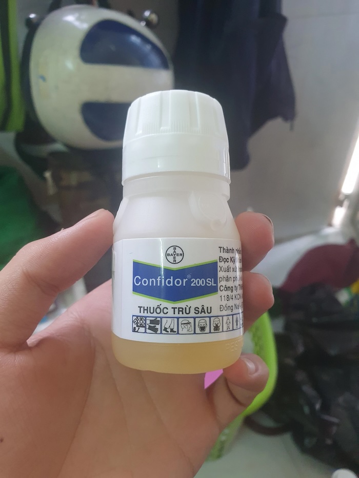 Tác dụng của thuốc trừ sâu confidor