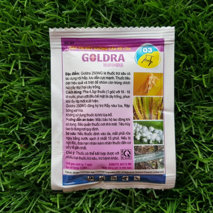 Thuốc trừ sâu goldra 250wg Thuốc trừ sâu goldra 250wg