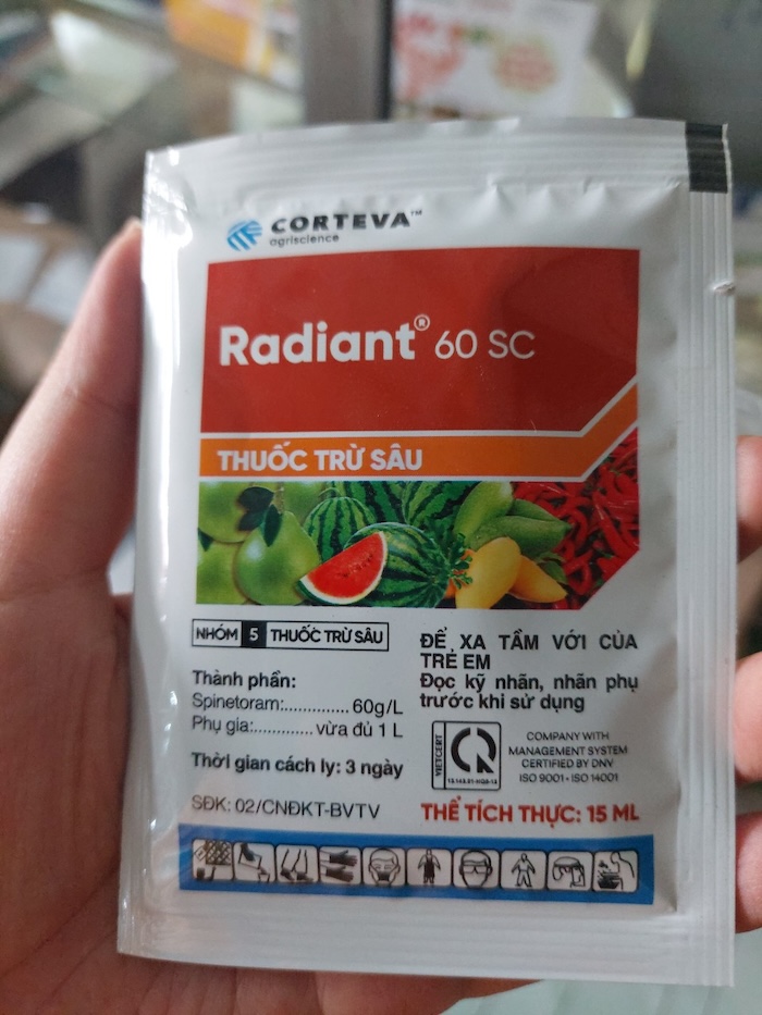 Thuốc trừ sâu radiant 60sc Thuốc trừ sâu radiant 60sc