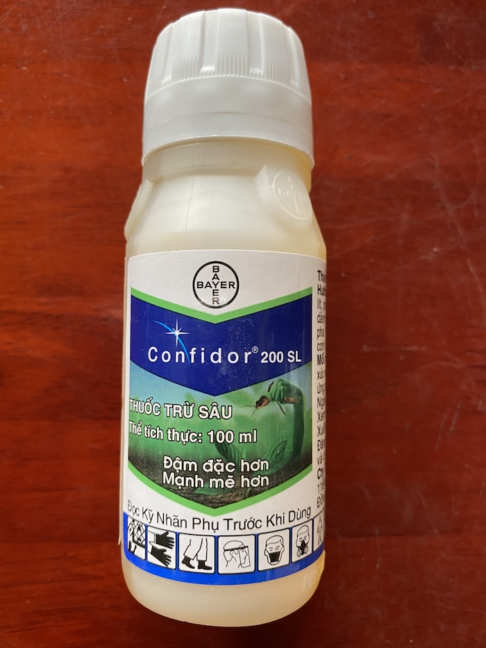 Thuốc trừ sâu sinh học confidor Thuốc trừ sâu sinh học confidor