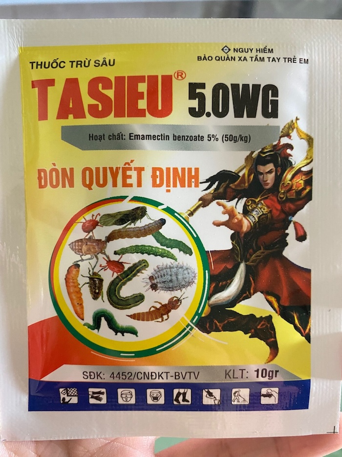 Thuốc trừ sâu sinh học tasieu 5wg
