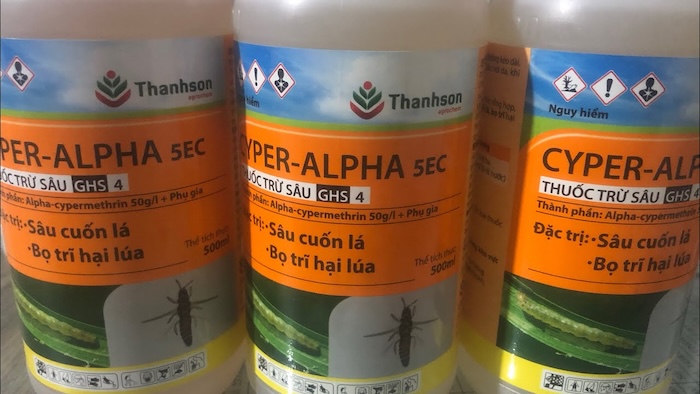 Thuốc trừ sâu Alpha Cypermethrin Thuốc trừ sâu Alpha Cypermethrin