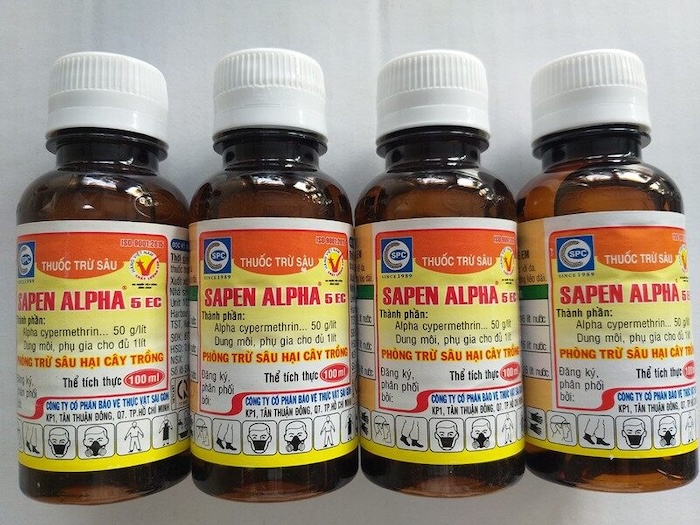 Thuốc trừ sâu Sapen Alpha Thuốc trừ sâu Sapen Alpha
