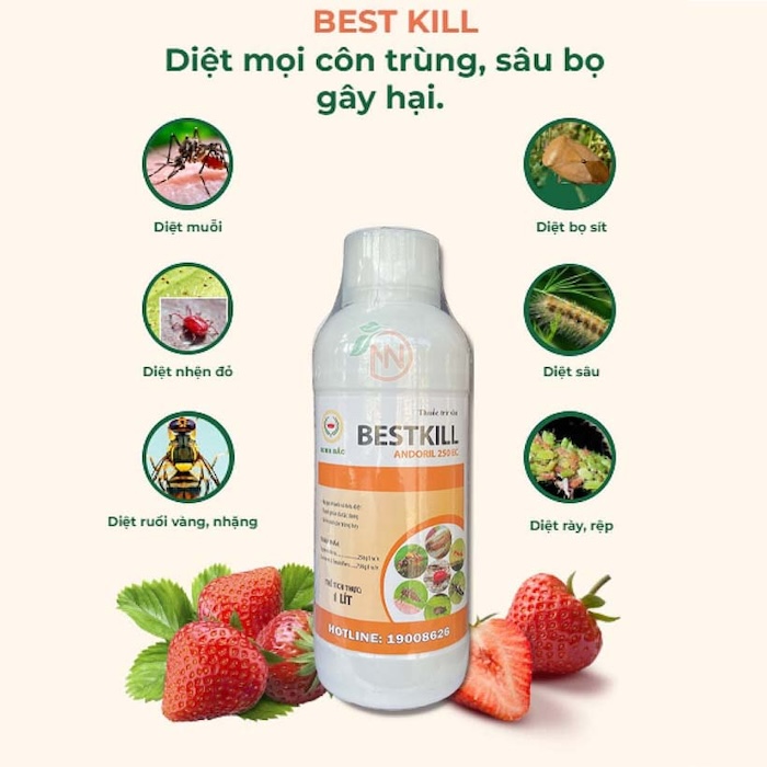 Thành phần thuốc trừ sâu Bestkill