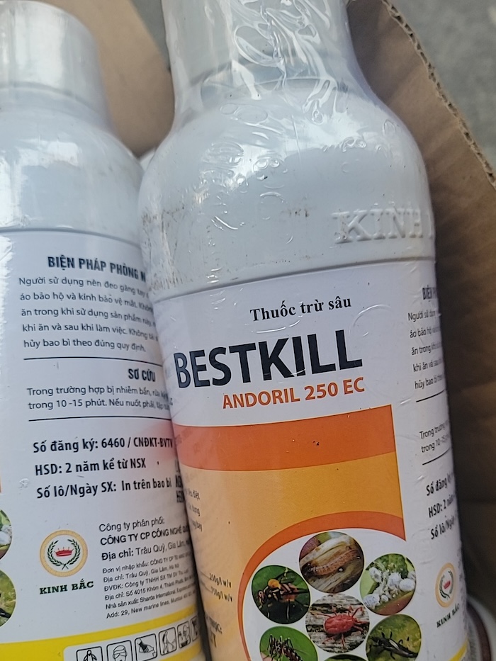 Thành phần thuốc trừ sâu Bestkill