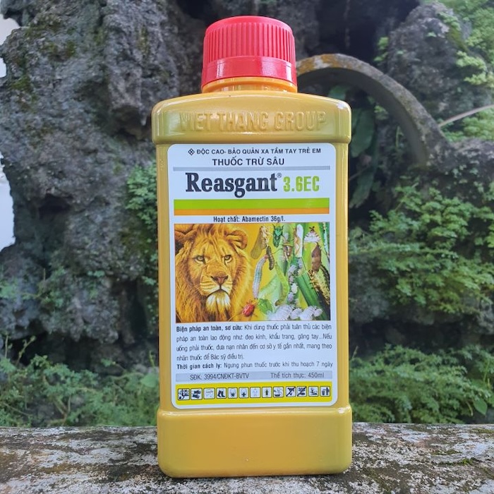 Thuốc trừ sâu sinh học reasgant 3.6 ec