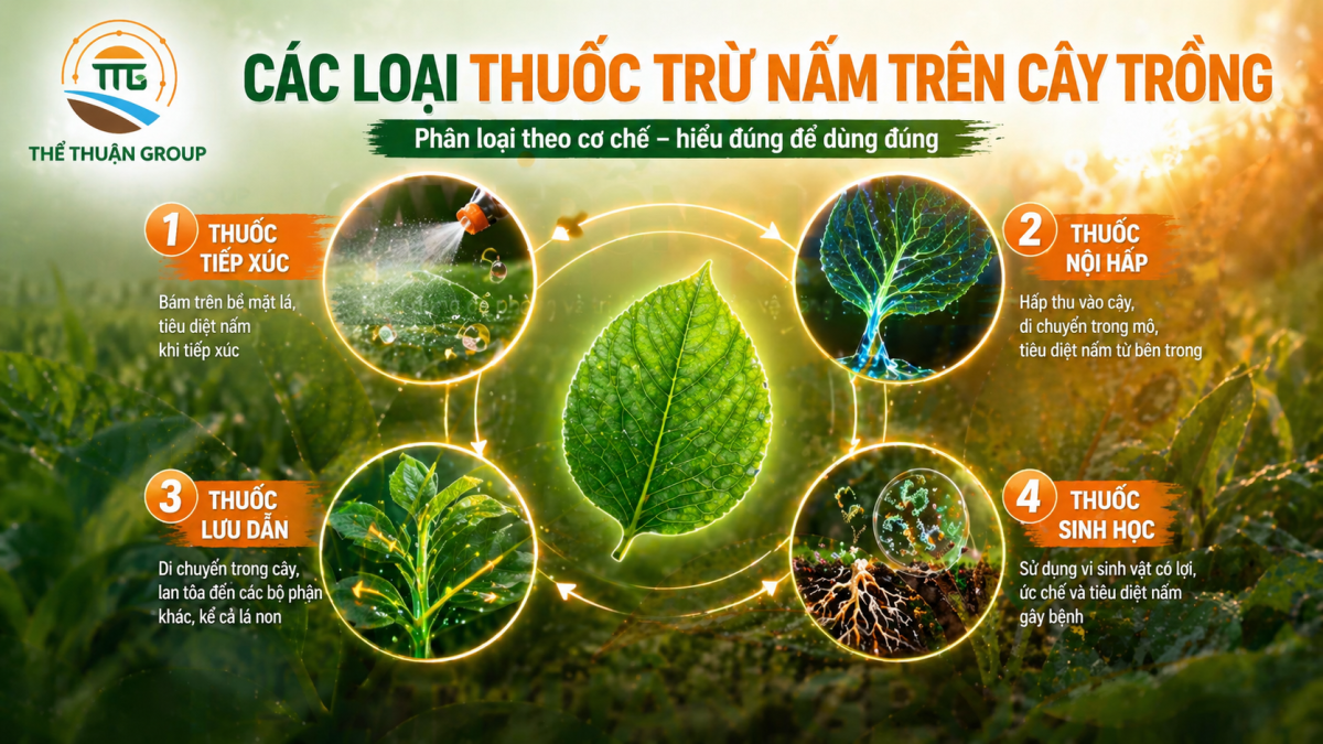 Bệnh nấm cây trồng là gì