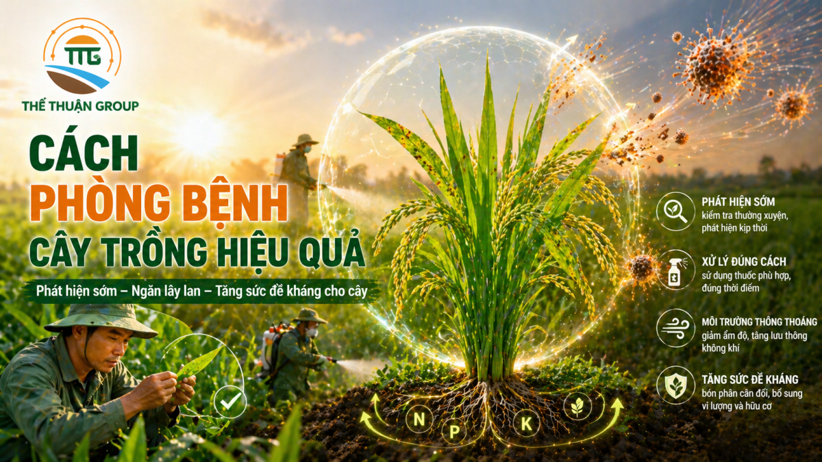 Cách phòng bệnh cây trồng