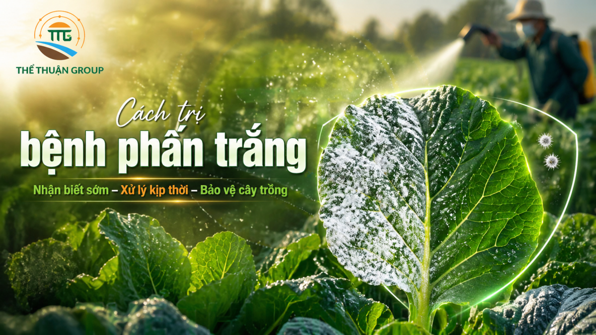 Cách trị bệnh phấn trắng