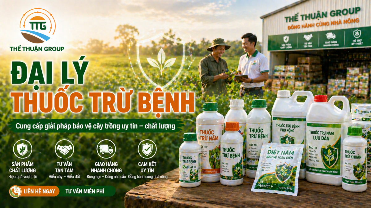 Đại lý thuốc trừ bệnh