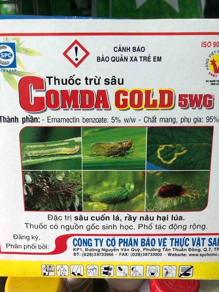 Thuốc trừ sâu comda gold 5wg Thuốc trừ sâu comda gold 5wg