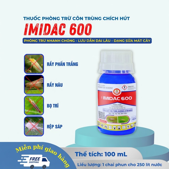Thuốc trừ sâu imida 600