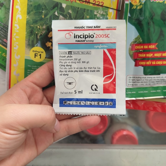 Thuốc trừ sâu incipio 5ml