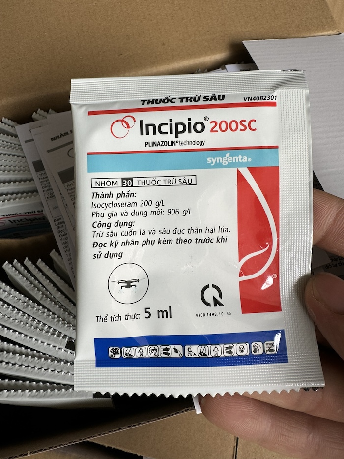 Thuốc trừ sâu incipio 5ml