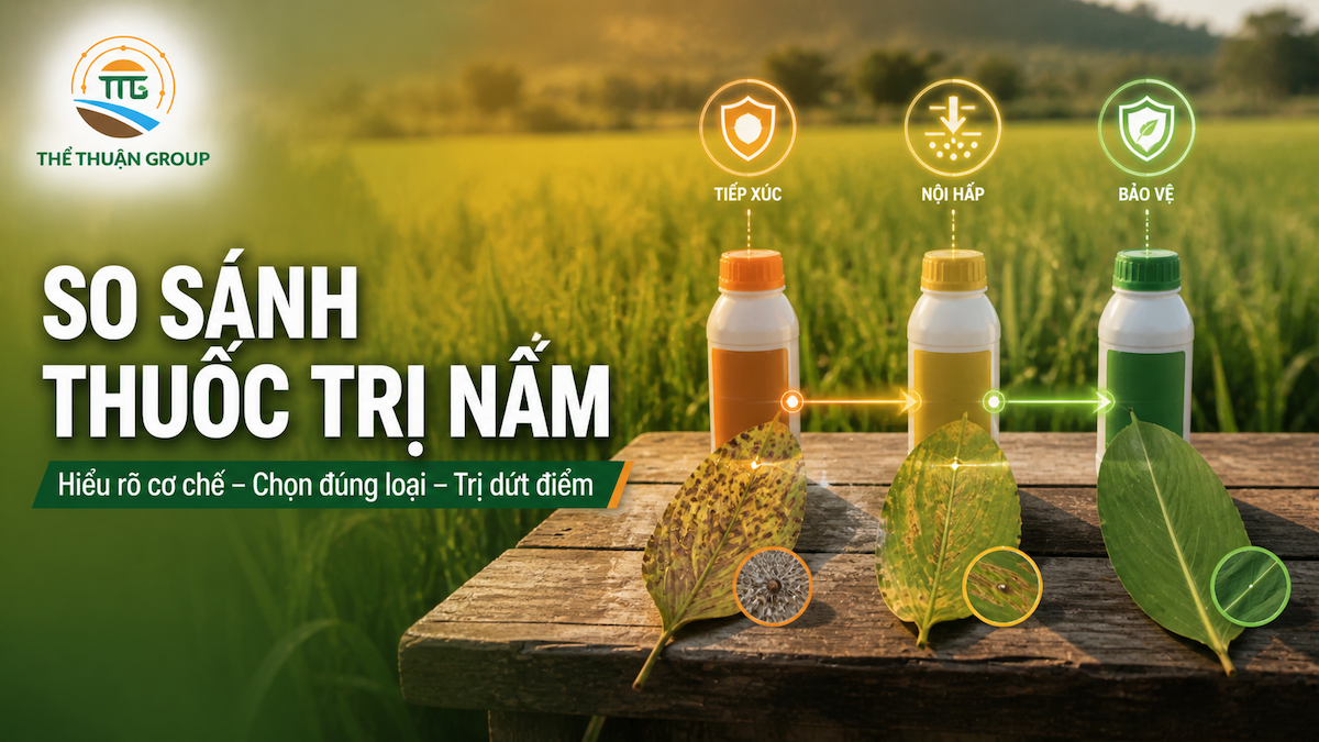 So sánh thuốc trị nấm