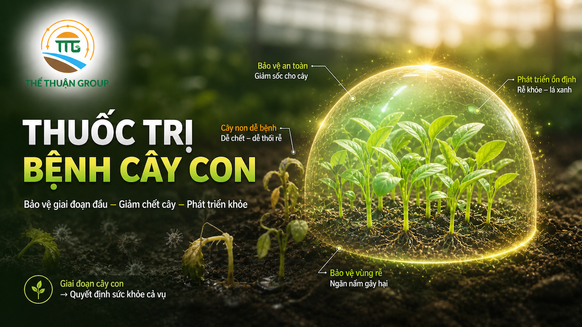 Thuốc trị bệnh cây con