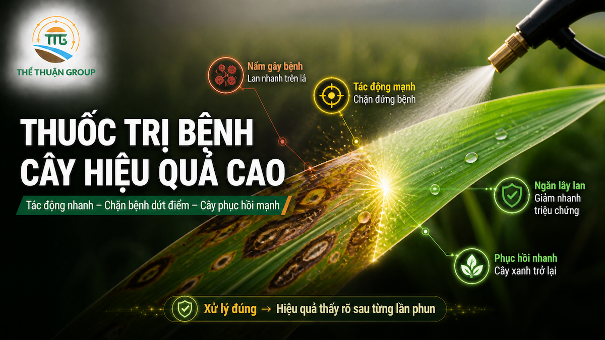 Thuốc trị bệnh cây hiệu quả cao