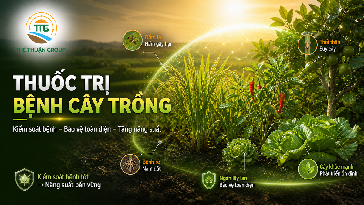 Thuốc trị bệnh cây trồng