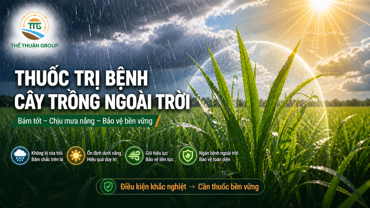 Thuốc trị bệnh cây trồng ngoài trời