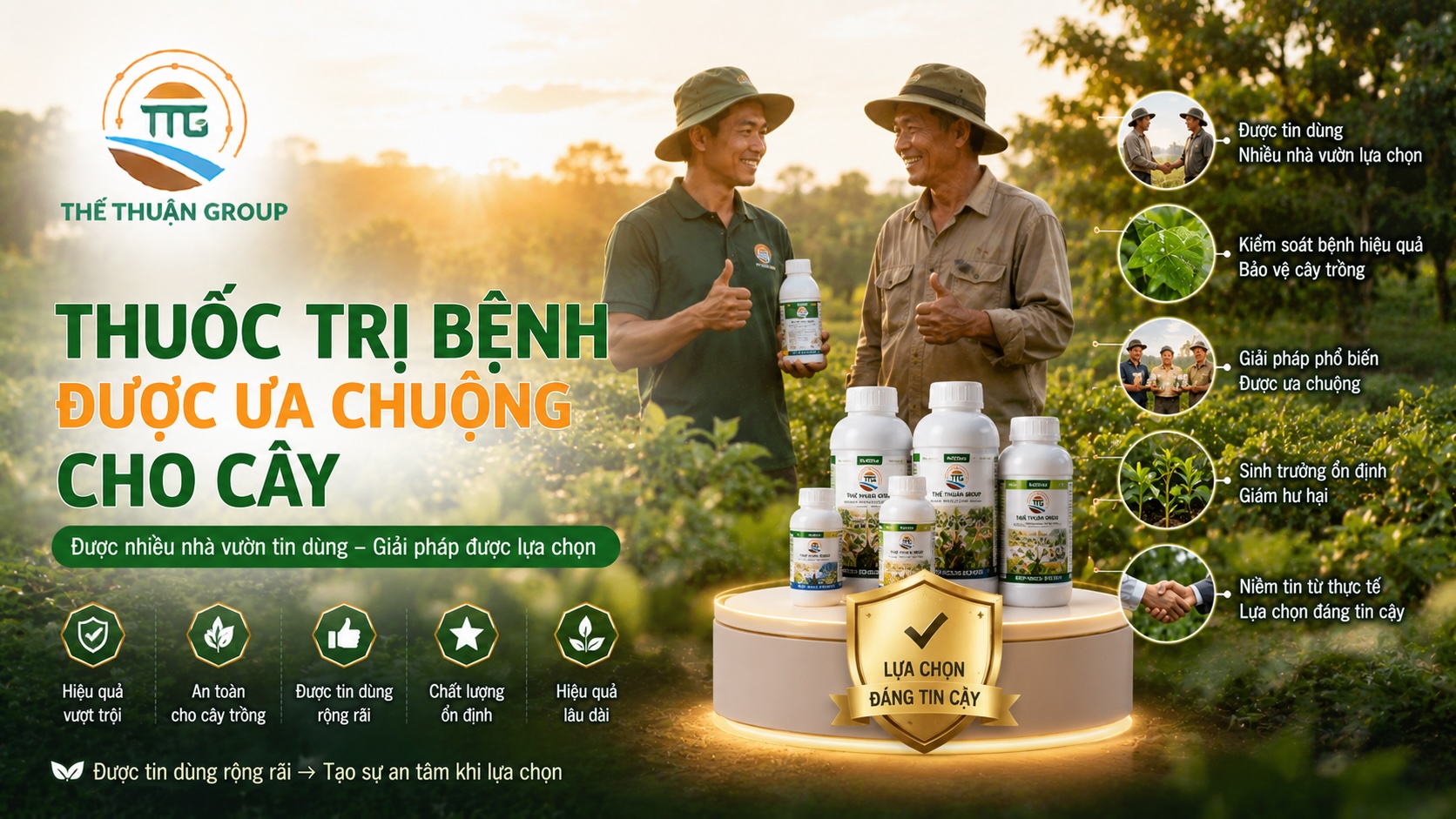 Thuốc trị bệnh được ưa chuộng cho cây Thuốc trị bệnh được ưa chuộng cho cây