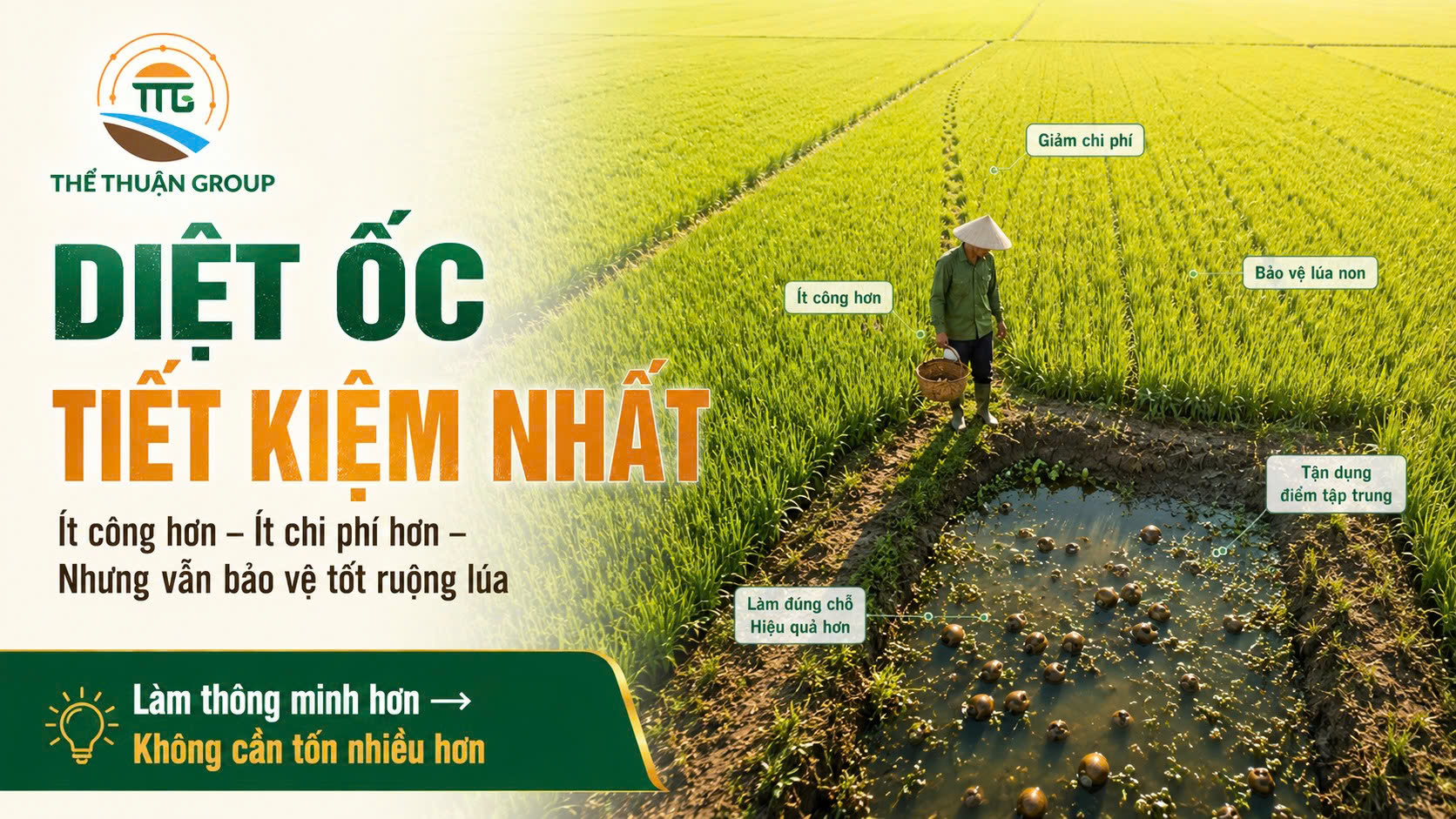 Diệt ốc tiết kiệm nhất Diệt ốc tiết kiệm nhất