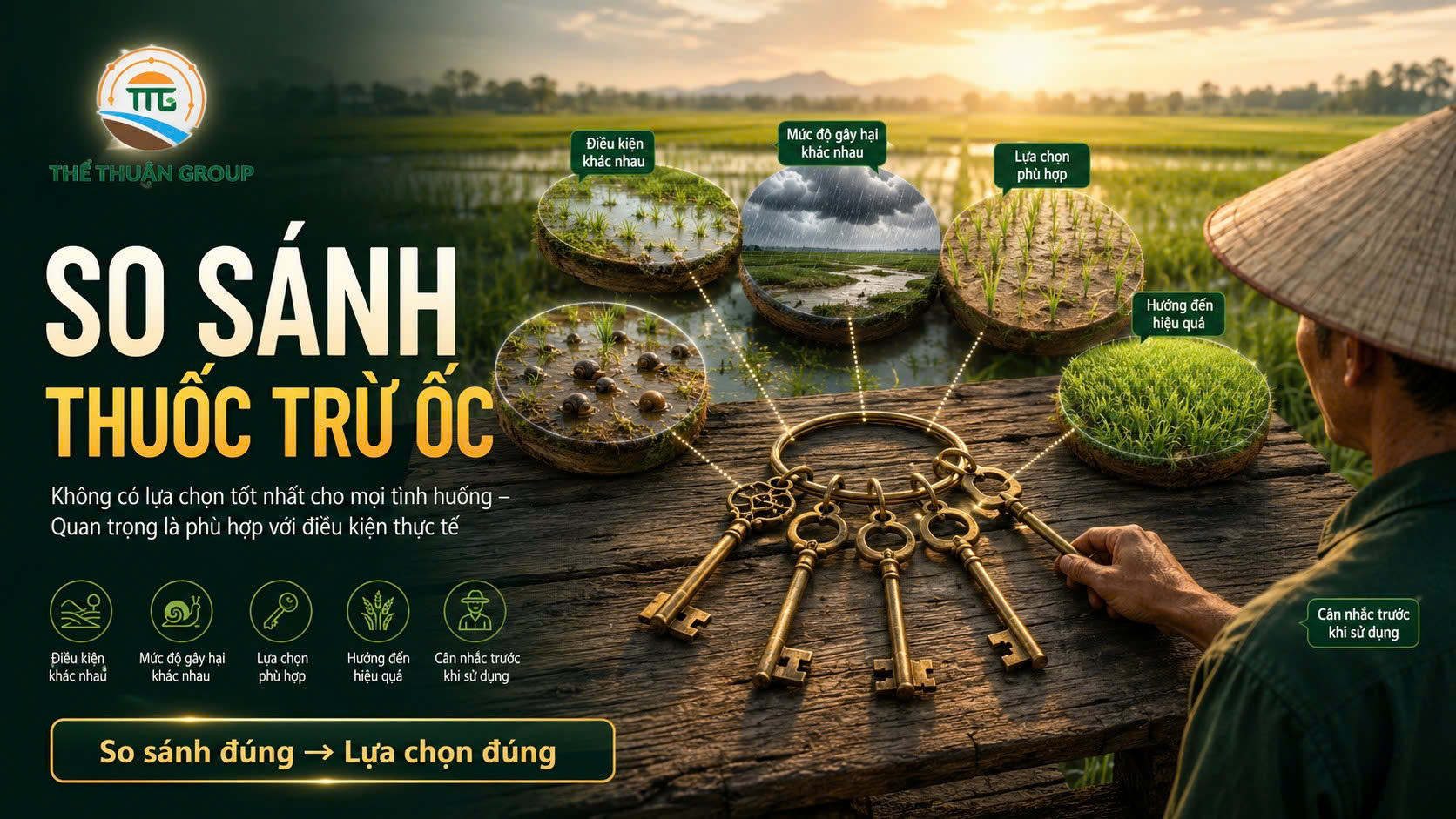 So sánh thuốc trừ ốc So sánh thuốc trừ ốc