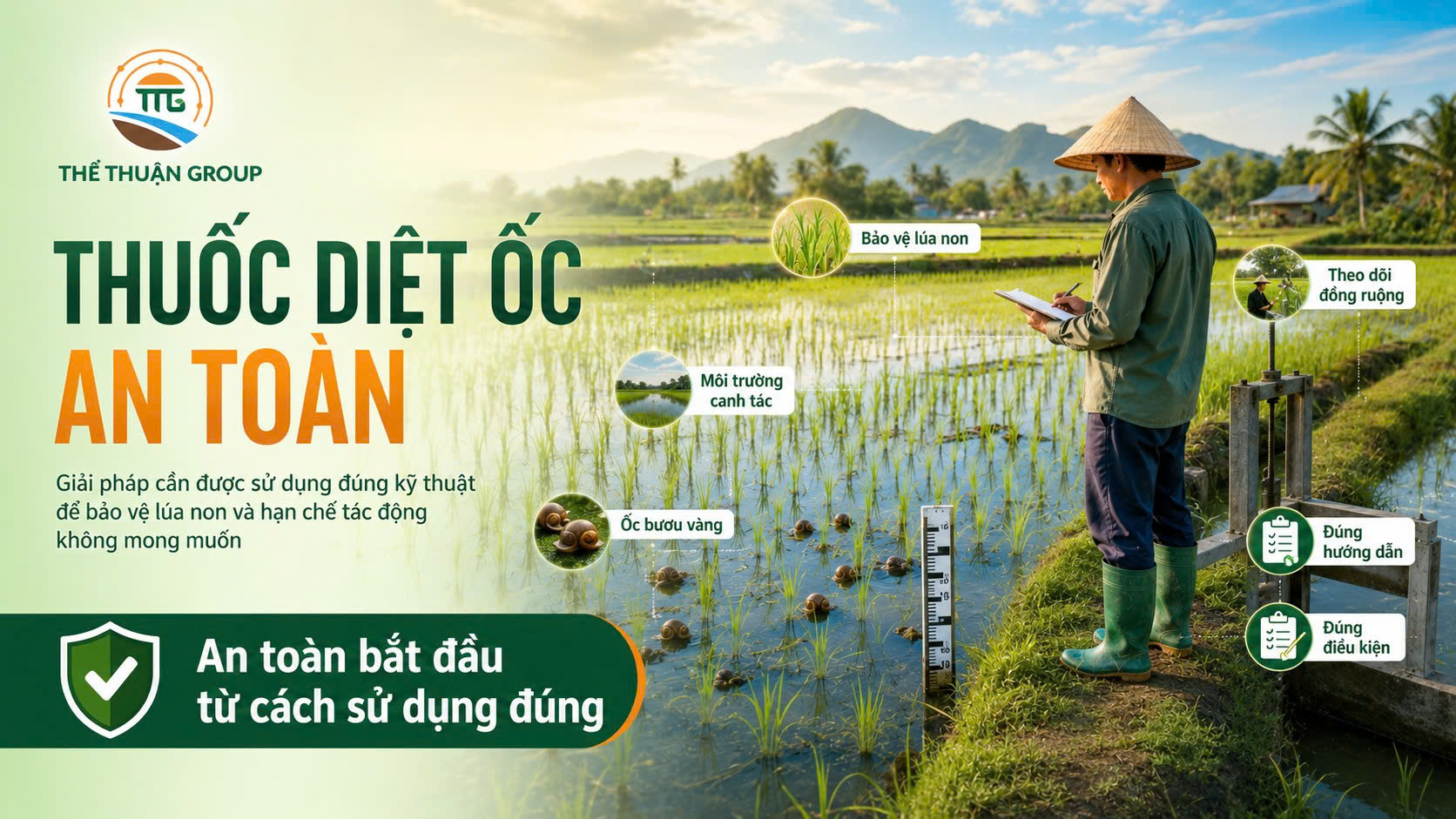 Thuốc diệt ốc an toàn Thuốc diệt ốc an toàn