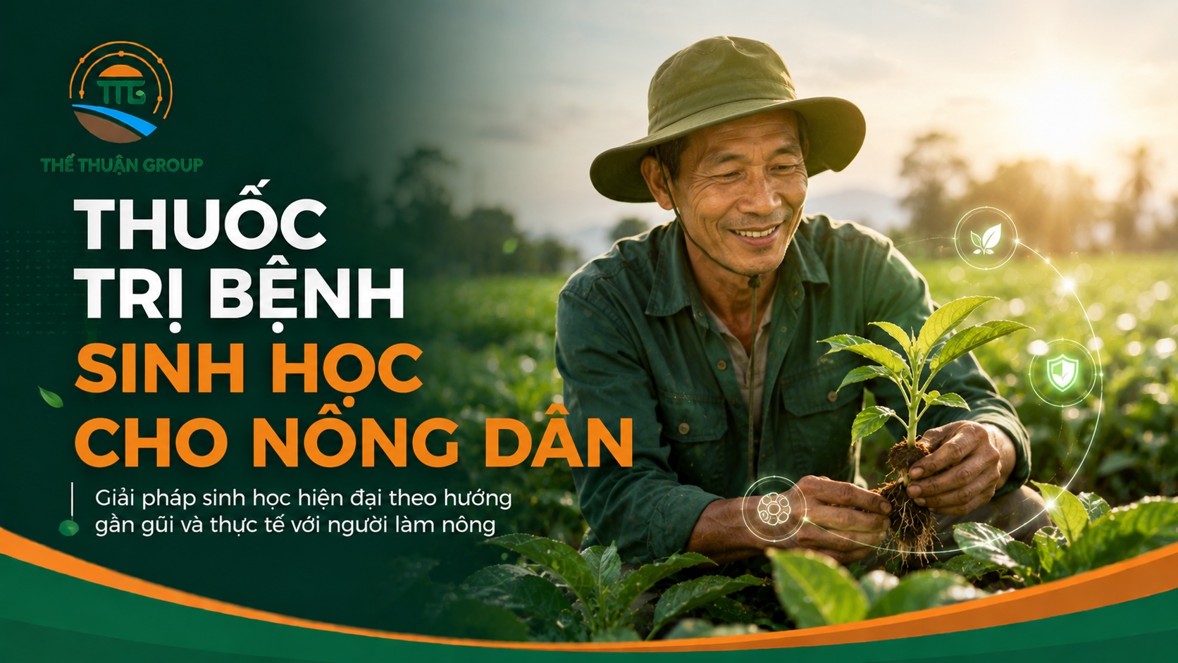 Thuốc trị bệnh sinh học cho nông dân Thuốc trị bệnh sinh học cho nông dân