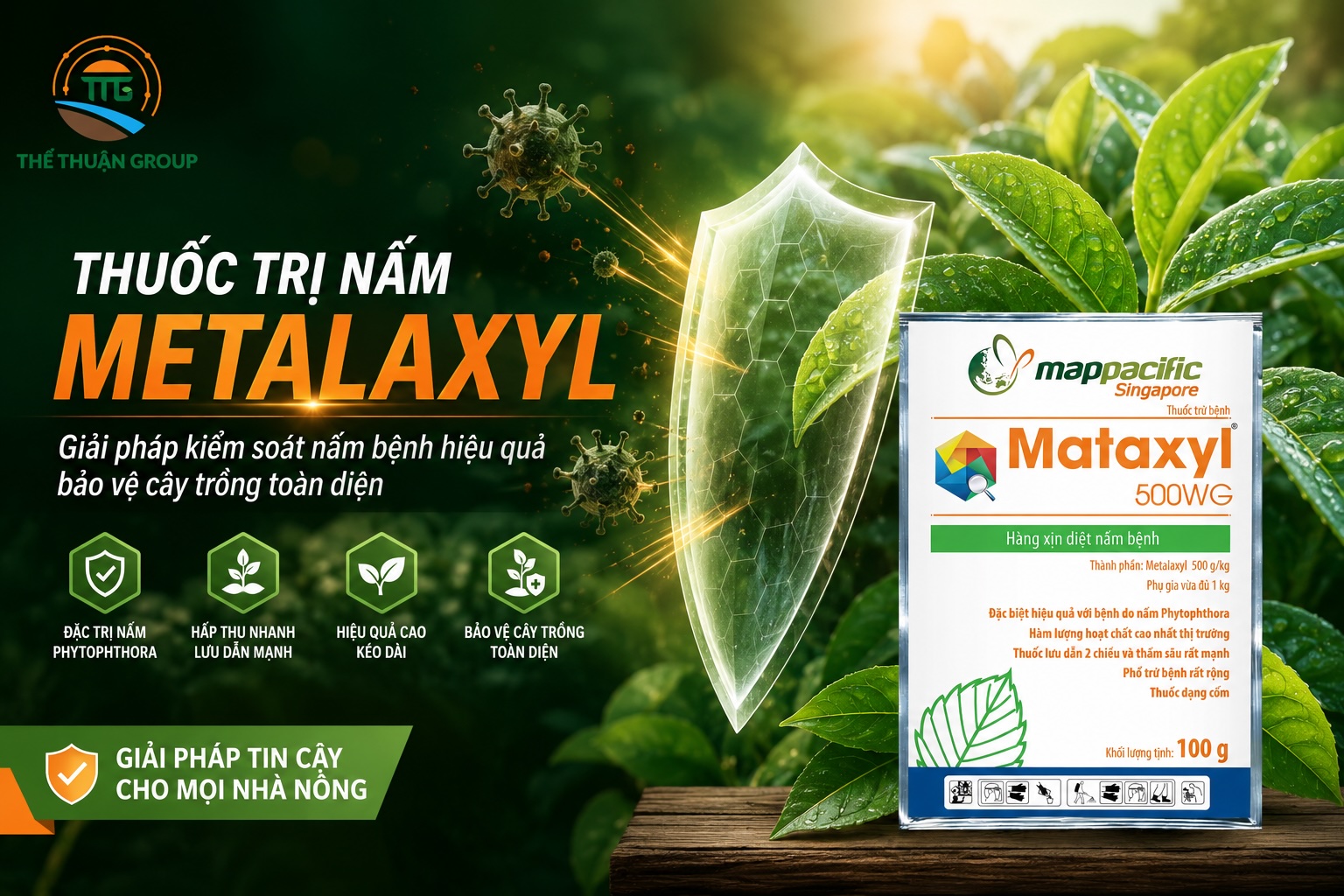 Thuốc trị nấm metalaxyl