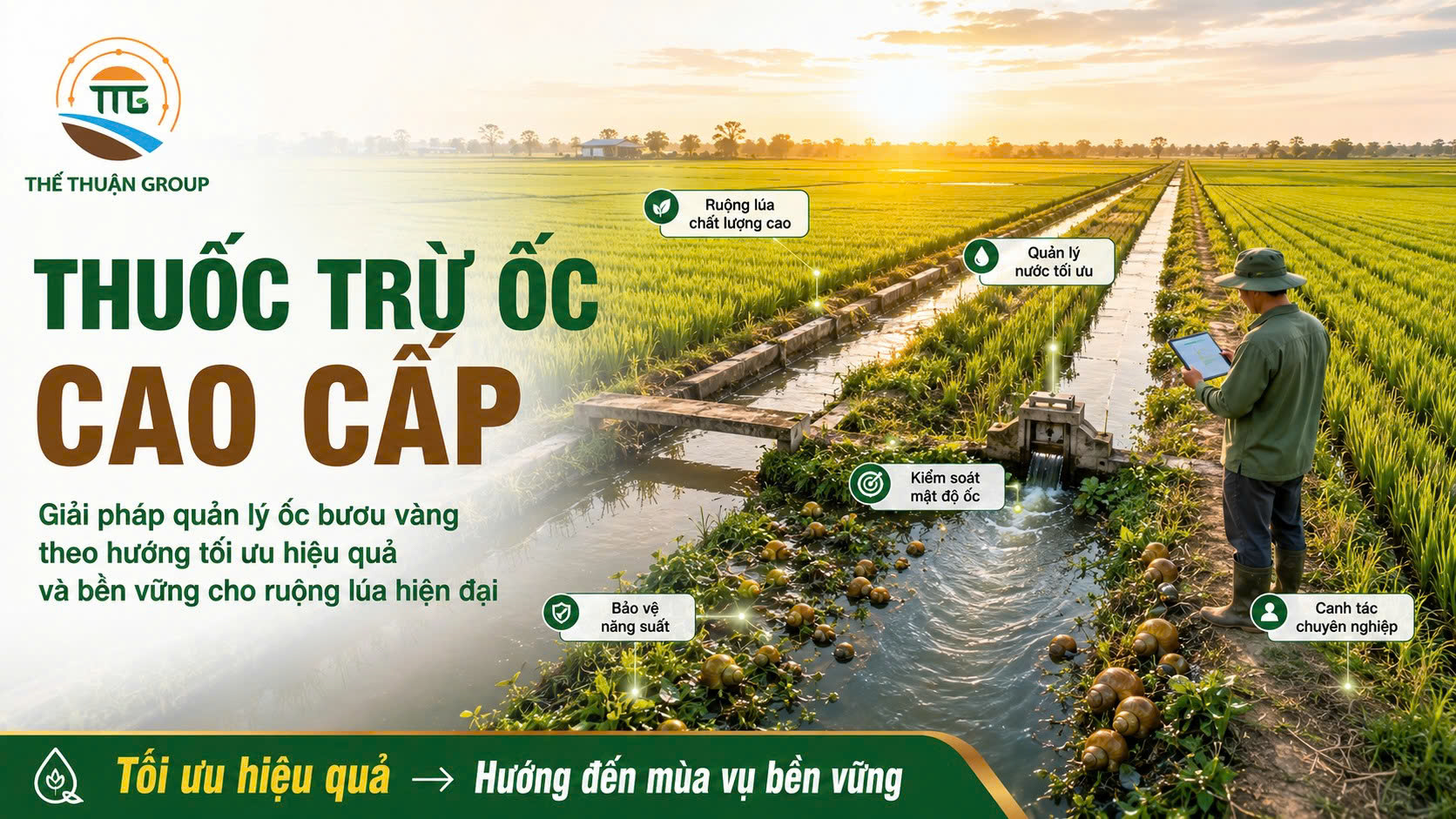 Thuốc trừ ốc cao cấp Thuốc trừ ốc cao cấp