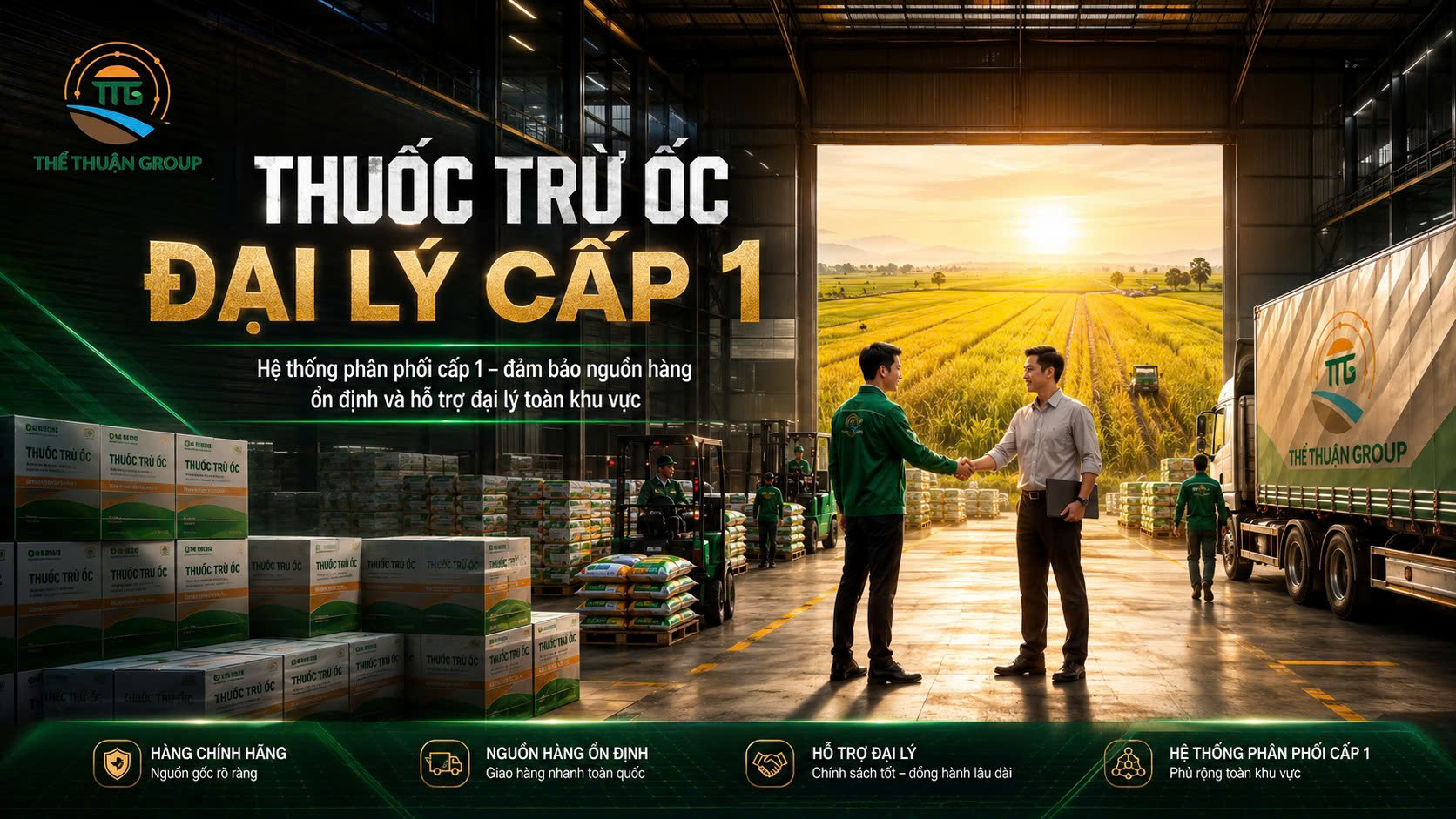 Thuốc trừ ốc đại lý cấp 1