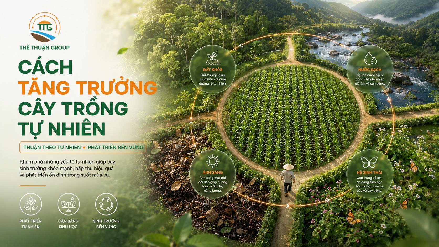 Cách tăng trưởng cây trồng tự nhiên Cách tăng trưởng cây trồng tự nhiên