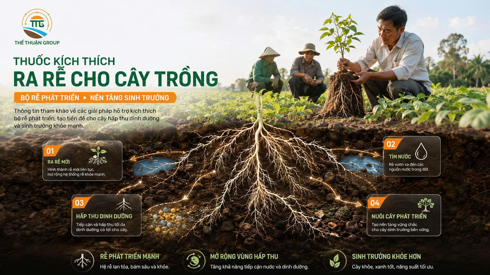 Thuốc kích thích ra rễ cho cây trồng Thuốc kích thích ra rễ cho cây trồng