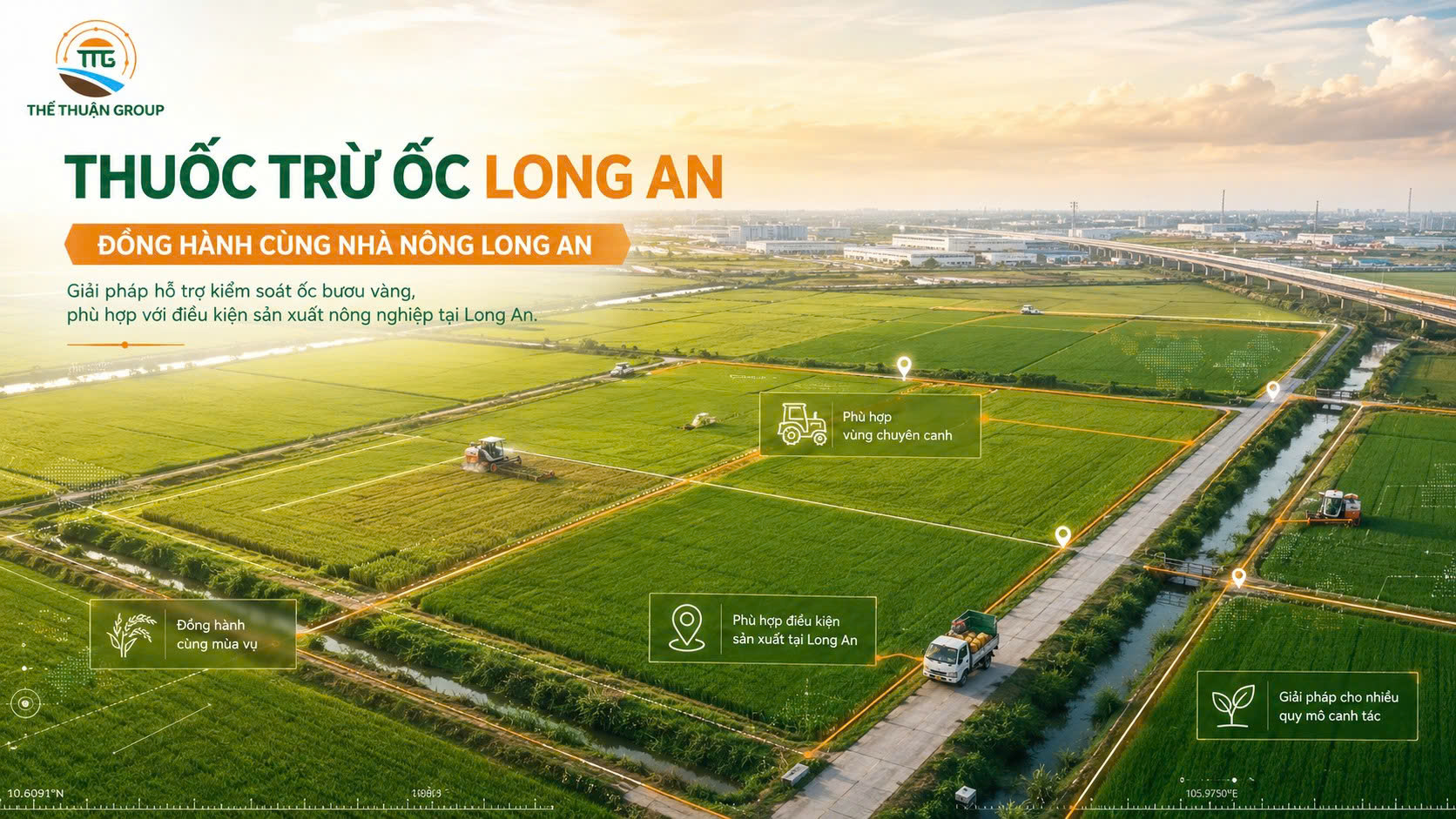 Thuốc trừ ốc long an