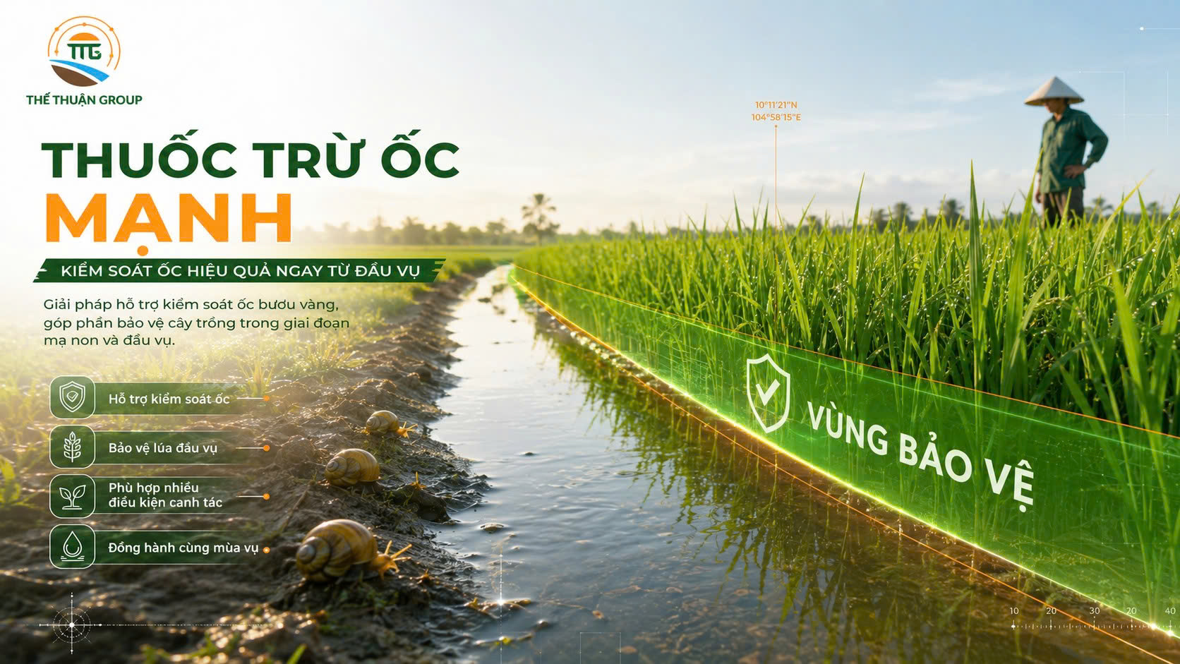 Thuốc trừ ốc mạnh